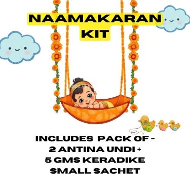Naamakarana Kit/NAMING CEREMONY KIT(Balagada Undi) (Comes in SET OF 25/50/100 Packets)