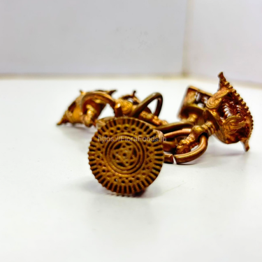 Sandhya Vandane Mudra–BRASS Plated(Heavy Weight)